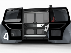 Volkswagen Sedric HQ interior 3D 모델