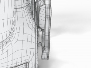 Volkswagen Sedric HQ interior 3D 모델