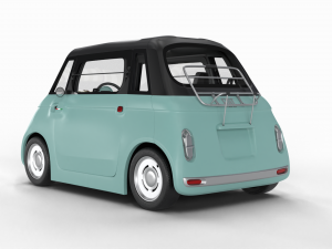 Fiat Topolino 2024 HQ interior Modello 3D