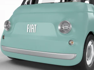 Fiat Topolino 2024 HQ interior 3D Model