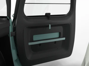 Fiat Topolino 2024 HQ interior 3D Model