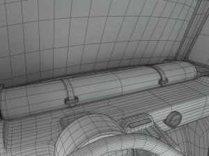 Fiat Topolino 2024 HQ interior Modello 3D