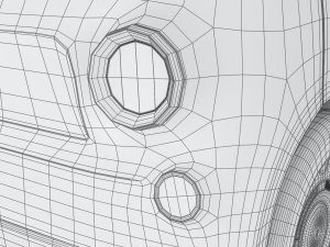 Fiat Topolino 2024 HQ interior Modello 3D