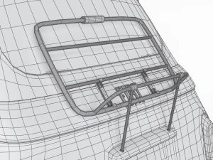 Fiat Topolino 2024 HQ interior 3D Model