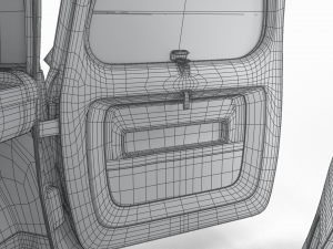 Fiat Topolino 2024 HQ interior Modello 3D