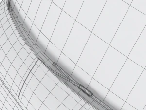 Fiat Topolino 2024 HQ interior 3D Model