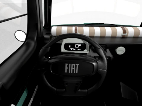 Fiat Topolino 2025 HQ 3D Model