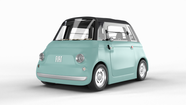 Fiat Topolino 2024 Modelo 3D .c4d .max .obj .3ds .fbx .stl .blend 