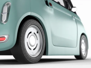 Fiat Topolino 2024 3D Model