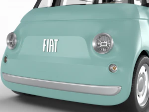 Fiat Topolino 2024 3D Model