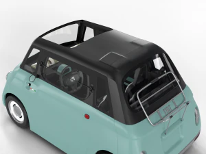 Fiat Topolino 2024 3D Model