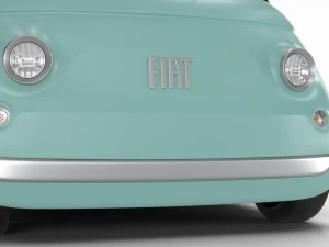 Fiat Topolino 2024 3D Model