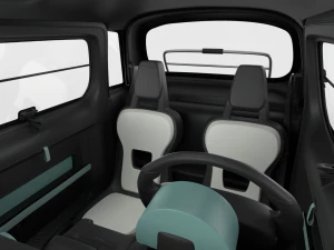 Fiat Topolino 2024 3D Model