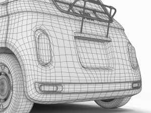 Fiat Topolino 2024 Modelo 3D