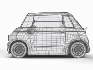 Fiat Topolino 2024 Modelo 3D