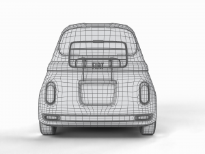 Fiat Topolino 2024 Modelo 3D