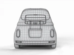 Fiat Topolino 2024 3D Model