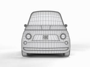 Fiat Topolino 2024 Modelo 3D