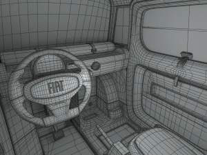 Fiat Topolino 2024 3D Model
