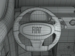 Fiat Topolino 2024 3D Model
