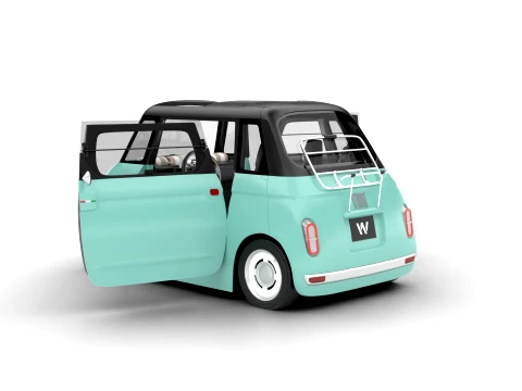 Fiat Topolino 2025 HQ 3D Model