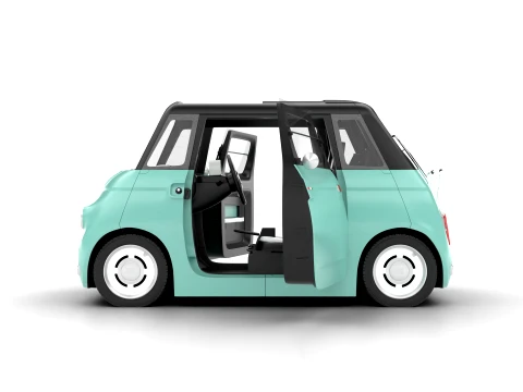 Fiat Topolino 2025 HQ 3D Model