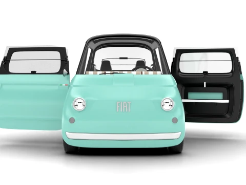 Fiat Topolino 2025 HQ 3D Model