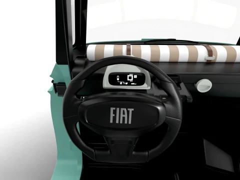 Fiat Topolino 2025 HQ 3D Model