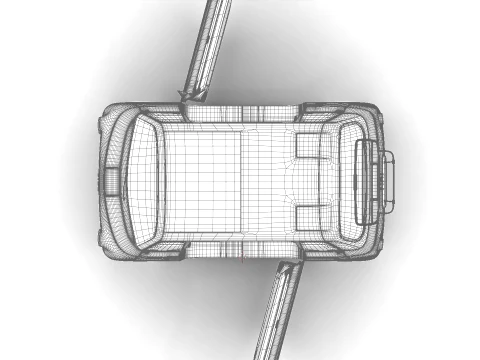 Fiat Topolino 2025 HQ 3D Model
