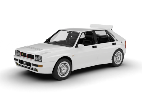 Lancia Delta HF Integrale Evoluzione 1 1987 Modelo 3D