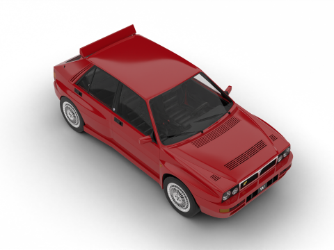 Lancia Delta HF Integrale Evoluzione 1 1987 Modelo 3D
