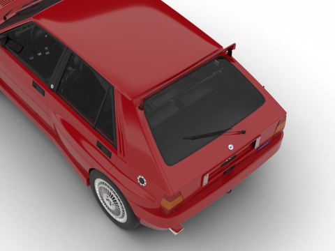 Lancia Delta HF Integrale Evoluzione 1 1987 Modelo 3D