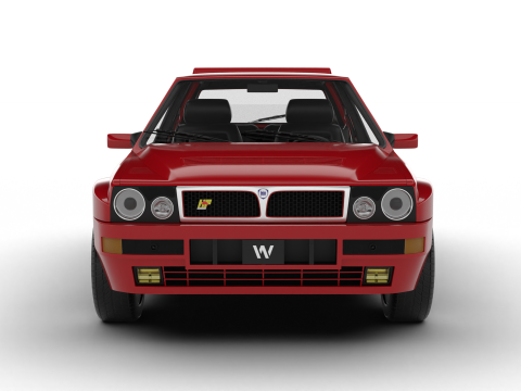 Lancia Delta HF Integrale Evoluzione 1 1987 Modelo 3D