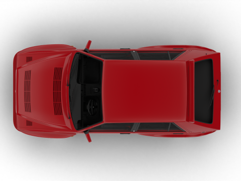Lancia Delta HF Integrale Evoluzione 1 1987 Modelo 3D