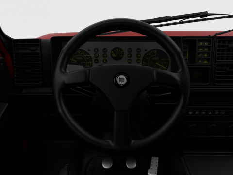 Lancia Delta HF Integrale Evoluzione 1 1987 Modelo 3D