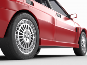 Lancia Delta HF Integrale Evoluzione 1 3Dモデル