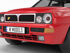 Lancia Delta HF Integrale Evoluzione 1 3Dモデル
