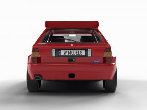 Lancia Delta HF Integrale Evoluzione 1 3Dモデル