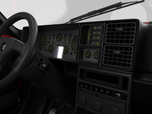 Lancia Delta HF Integrale Evoluzione 1 3Dモデル