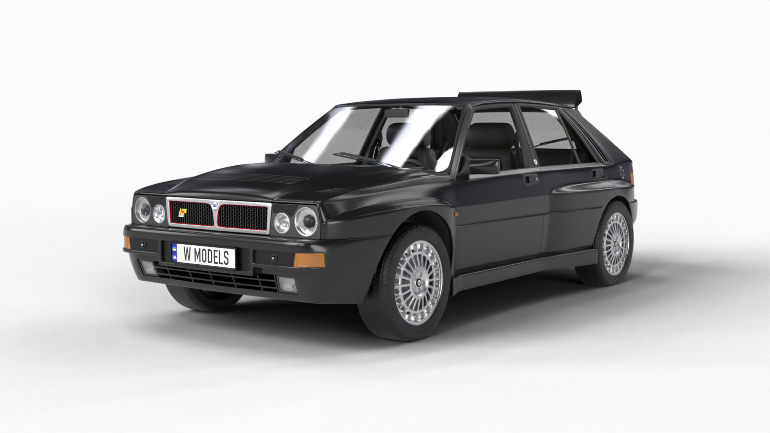 Lancia Delta HF Integrale Evoluzione 1 3D Модель in Старые авто 3DExport