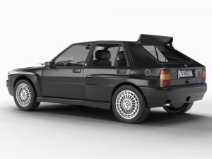 Lancia Delta HF Integrale Evoluzione 1 3D 모델