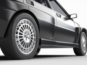 Lancia Delta HF Integrale Evoluzione 1 3D 모델