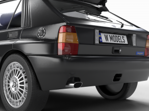 Lancia Delta HF Integrale Evoluzione 1 3D 모델