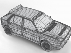 Lancia Delta HF Integrale Evoluzione 1 3D 모델