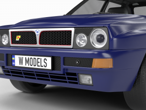 Lancia Delta HF Integrale Evoluzione 1 3D Model