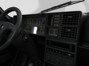 Lancia Delta HF Integrale Evoluzione 1 3D Model