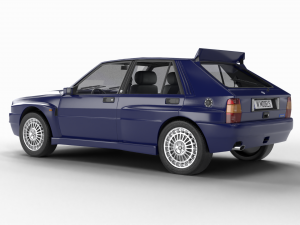 Lancia Delta HF Integrale Evoluzione 1 3D Model