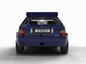 Lancia Delta HF Integrale Evoluzione 1 3D Model