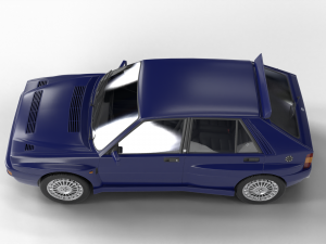 Lancia Delta HF Integrale Evoluzione 1 3D Model