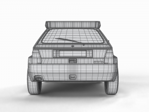 Lancia Delta HF Integrale Evoluzione 1 3D Model